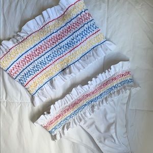 Smoked Rainbow Bikini strapless